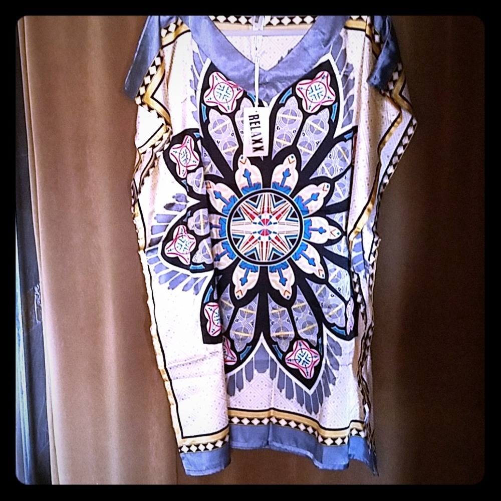 Print Kaftan dress. Beautiful design